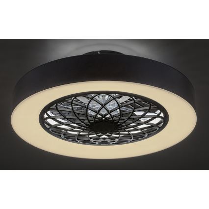 Rabalux - LED Stmievateľné svietidlo s ventilátorom LED/35W/230V 3000-6000K + diaľkové ovládanie