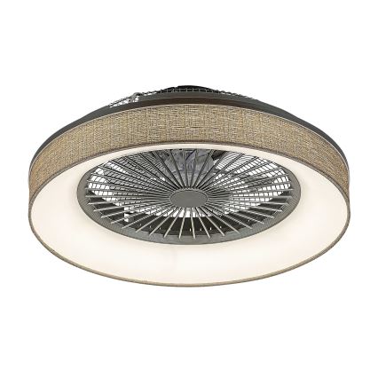 Rabalux - LED Stmievateľné svietidlo s ventilátorom LED/35W/230V 3000-6000K + diaľkové ovládanie