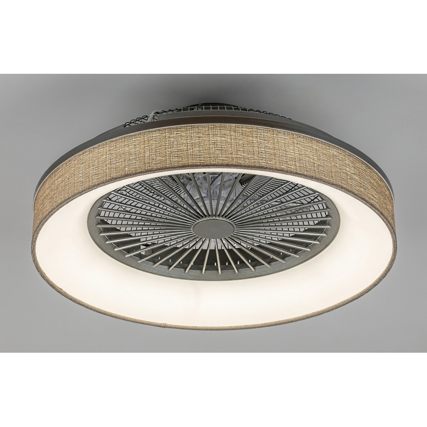 Rabalux - LED Stmievateľné svietidlo s ventilátorom LED/35W/230V 3000-6000K + diaľkové ovládanie