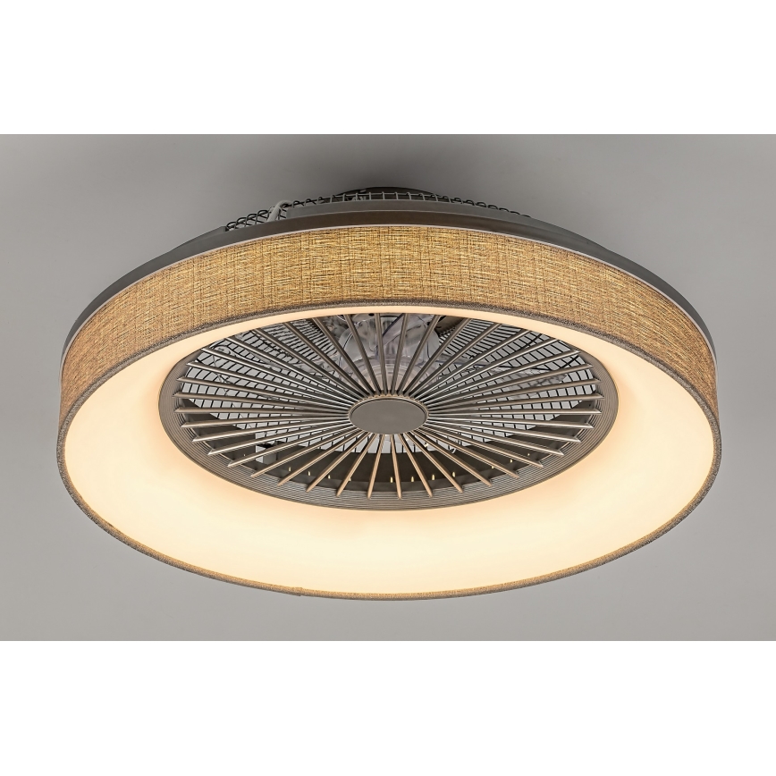 Rabalux - LED Stmievateľné svietidlo s ventilátorom LED/35W/230V 3000-6000K + diaľkové ovládanie