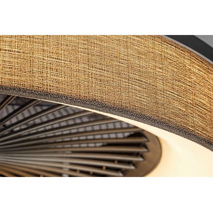 Rabalux - LED Stmievateľné svietidlo s ventilátorom LED/35W/230V 3000-6000K + diaľkové ovládanie
