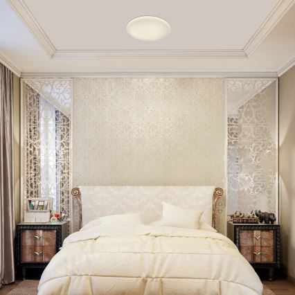 Rabalux - LED stmievateľné stropné svietidlo LED/36W/230V + diaľkové ovládanie 3000K - 6500K, priemer 40 cm