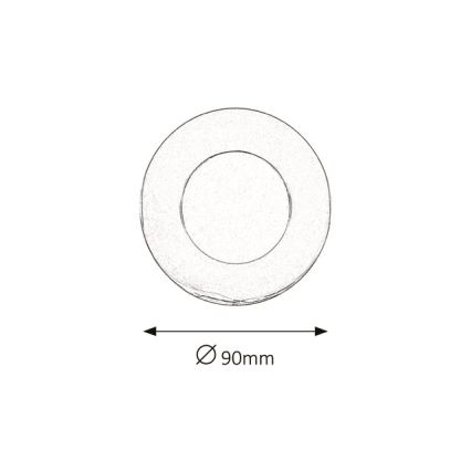 Rabalux - LED Kúpeľňové podhľadové svietidlo LED/3W/230V IP44 3000K