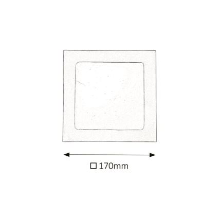 Rabalux - LED Kúpeľňové podhľadové svietidlo LED/12W/230V IP44 3000K