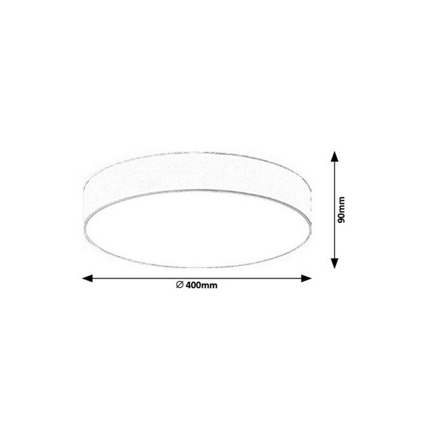 Rabalux - LED Stropné svietidlo LED/24W/230V pr. 40 cm