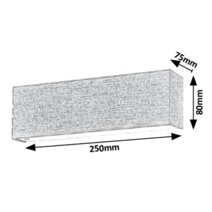 Rabalux - LED Nástenné svietidlo LED/6W/230V