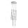 Rabalux 5766 - LED Luster na lanku RAINA 8xLED/7,5W/230V