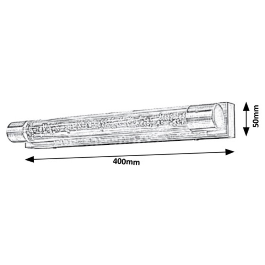 Rabalux - LED Kúpeľňové nástenné svietidlo 2xLED/5W/230V IP44