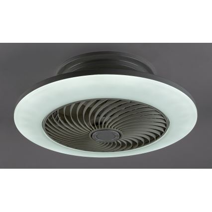 Rabalux 6710 - LED Stmievateľné stropné svietidlo s ventilátorom DALFON LED/36W/23 + diaľkové ovládanie