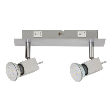 Rabalux 6758 - LED Bodové svietidlo 2xGU10/5W/230V