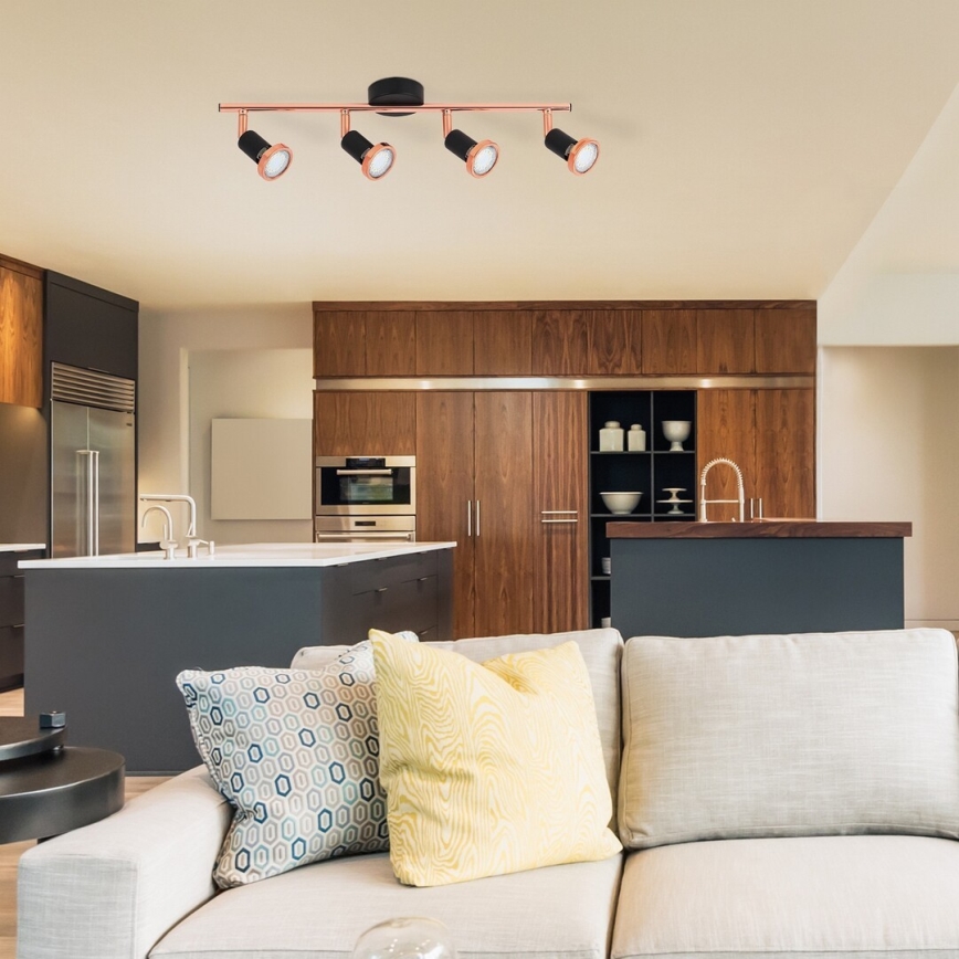 Rabalux - LED Bodové svietidlo 4xGU10/3W/230V