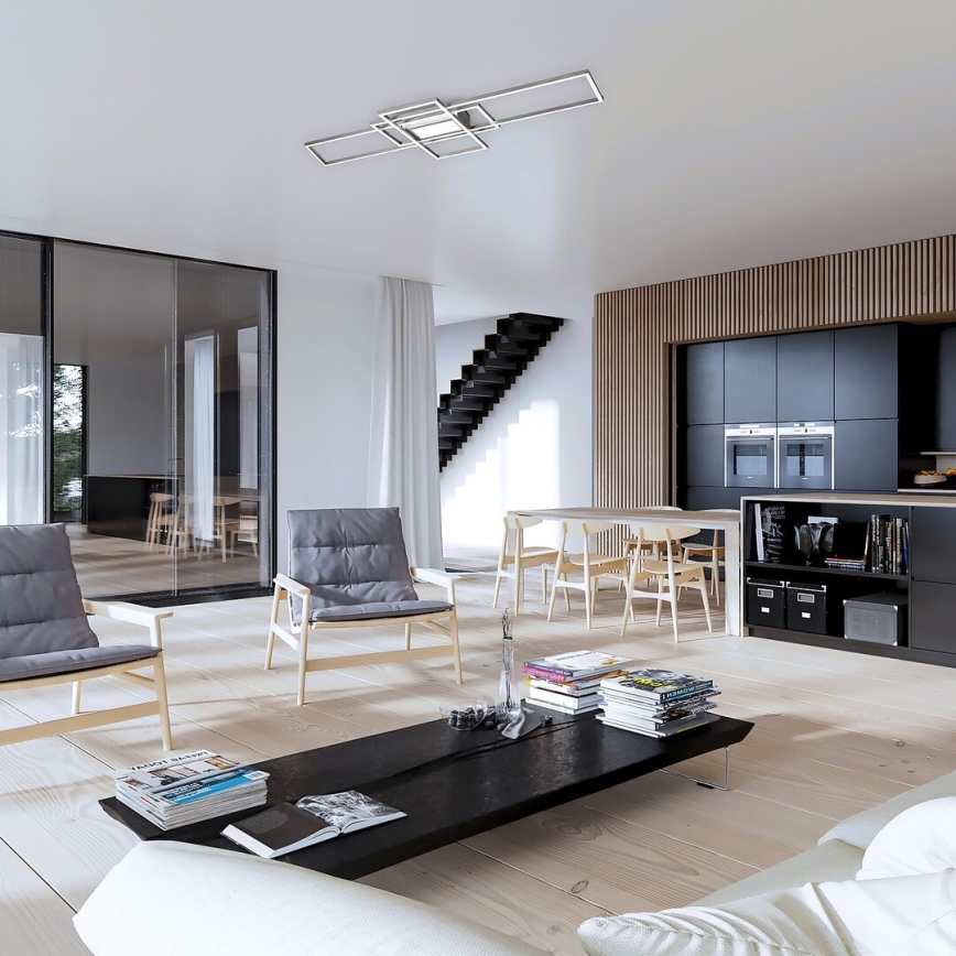 Rabalux - stmievateľné LED stropné svietidlo LED/54W/230V 3000-6500K + diaľkové ovládanie 42x105 cm