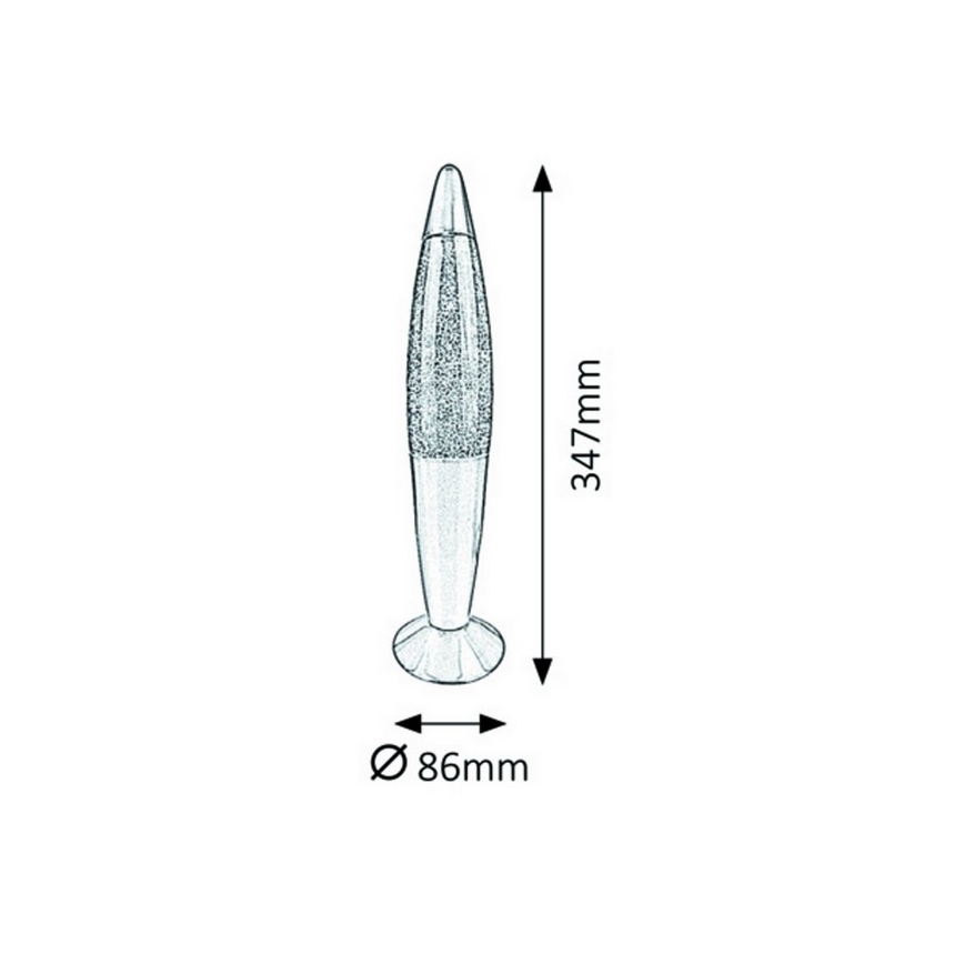 Rabalux - Stolná lampa 1xE14/25W/230V