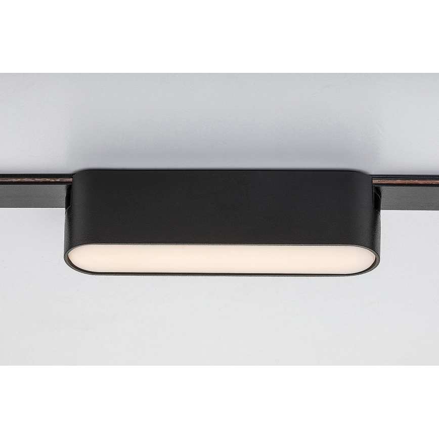 Rabalux - LED Stropné svietidlo do 1-fázového lištového systému LED/6W/230V 3000K 11,5 cm čierna