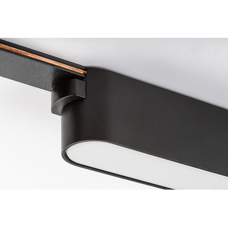 Rabalux - LED Stropné svietidlo do 1-fázového lištového systému LED/12W/230V 3000K 22 cm čierna