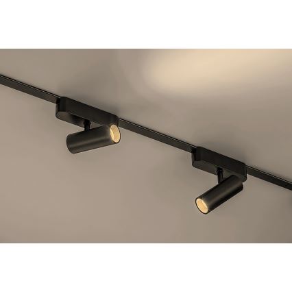 Rabalux - LED Bodové svietidlo do 1-fázového lištového systému LED/6W/230V 3000K čierna