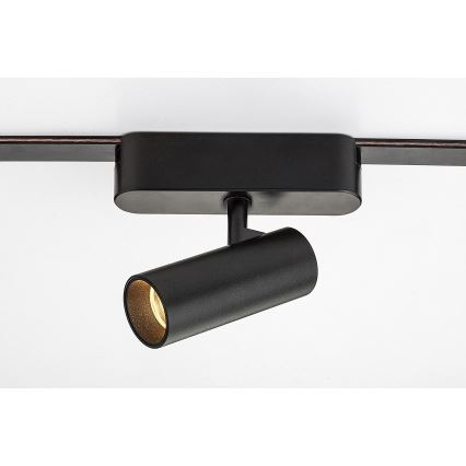 Rabalux - LED Bodové svietidlo do 1-fázového lištového systému LED/6W/230V 3000K čierna