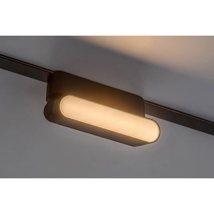 Rabalux - LED Stropné svietidlo do 1-fázového lištového systému LED/6W/230V 3000K 11,5 cm čierna