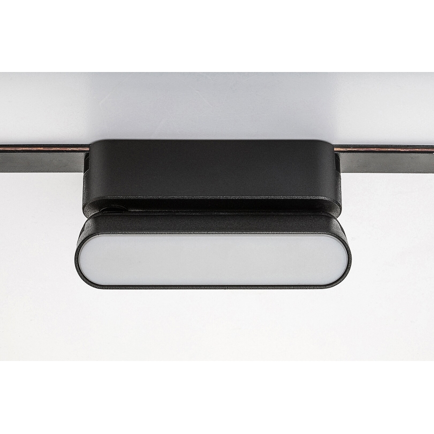 Rabalux - LED Stropné svietidlo do 1-fázového lištového systému LED/6W/24V 3000K 11,5 cm čierna