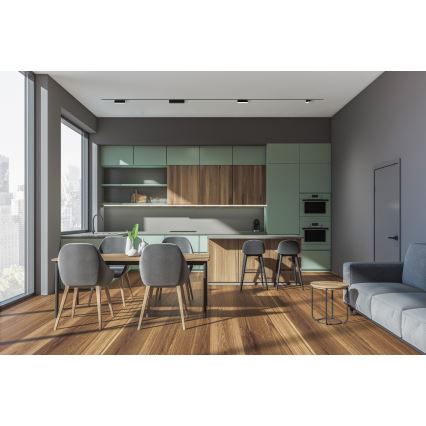 Rabalux - LED Stropné svietidlo do 1-fázového lištového systému LED/12W/230V 3000K 22 cm čierna