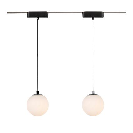 Rabalux - LED Luster na lanku do 1-fázového lištového systému LED/5W/230V 3000K čierna