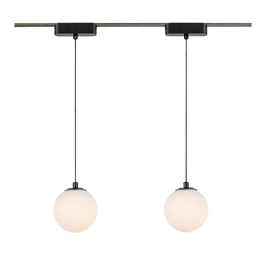 Rabalux - LED Luster na lanku do 1-fázového lištového systému LED/5W/230V 3000K čierna