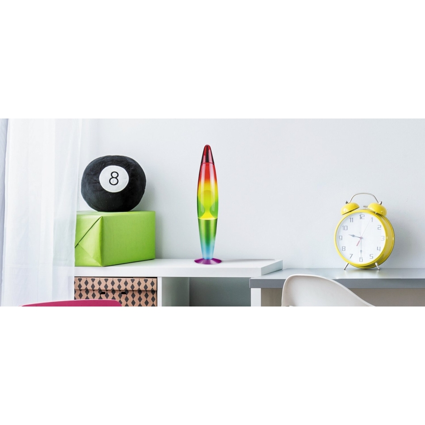 Rabalux 7011 - Lávová lampa LOLLIPOP G45 1xE14/25W/230V