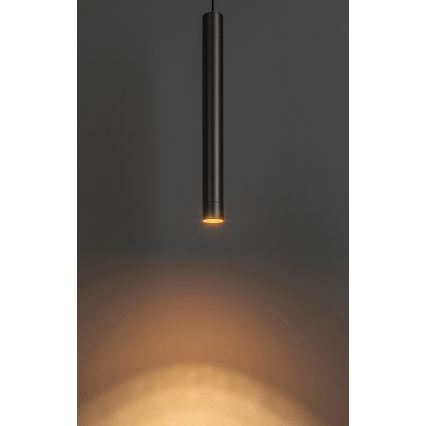 Rabalux - LED Luster na lanku do 1-fázového lištového systému LED/5W/230V 3000K čierna