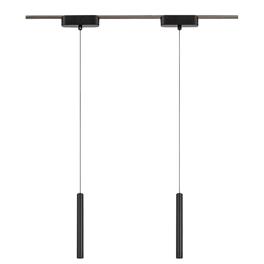 Rabalux - LED Luster na lanku do 1-fázového lištového systému LED/5W/230V 3000K čierna