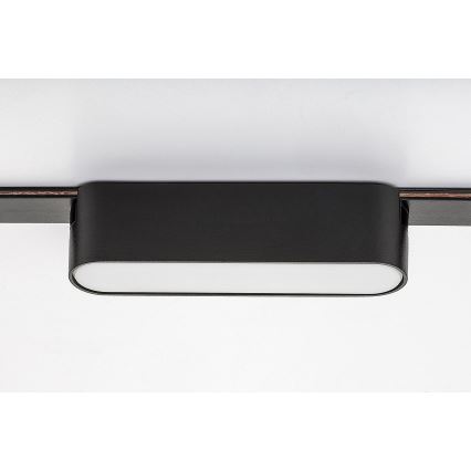 Rabalux - LED Stropné svietidlo do 1-fázového lištového systému LED/6W/230V 3000K 11,5 cm čierna