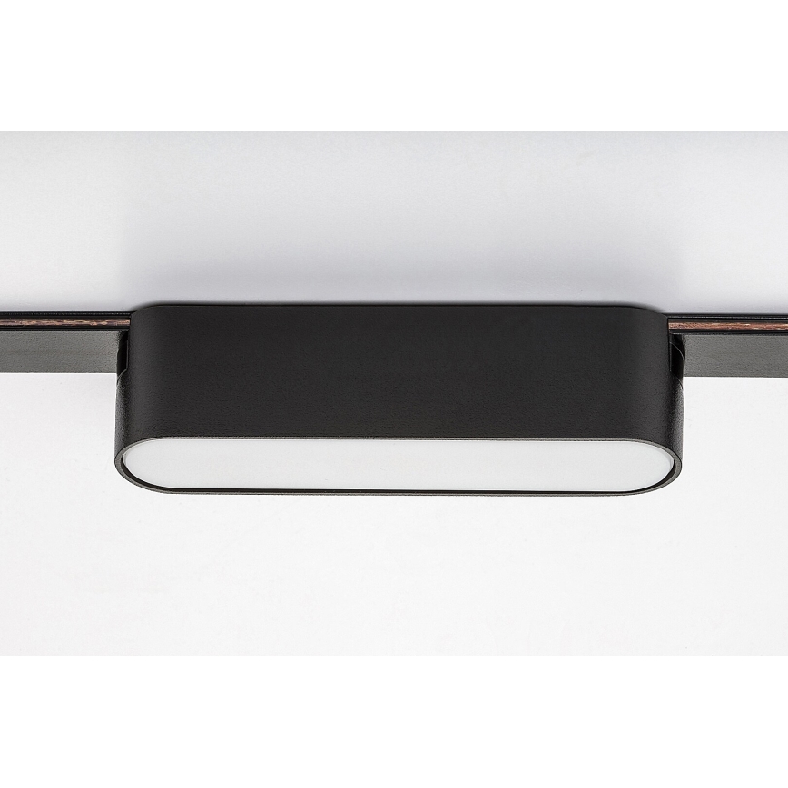 Rabalux - LED Stropné svietidlo do 1-fázového lištového systému LED/6W/230V 3000K 11,5 cm čierna