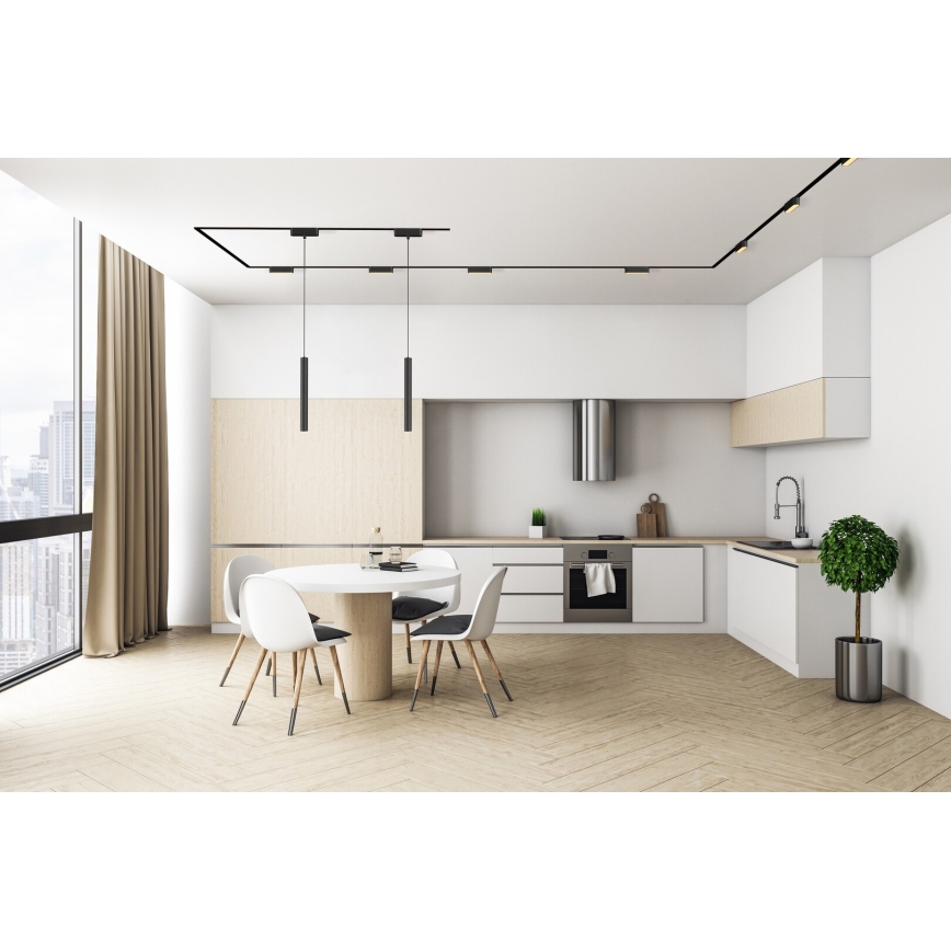 Rabalux - LED Stropné svietidlo do 1-fázového lištového systému LED/12W/230V 4000K 22 cm čierna
