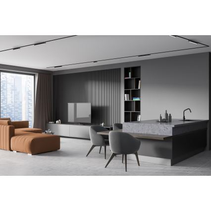 Rabalux - LED Stropné svietidlo do 1-fázového lištového systému LED/12W/230V 4000K 22 cm čierna