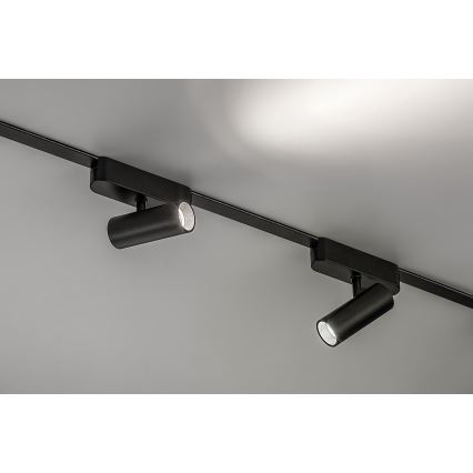 Rabalux - LED Bodové svietidlo do 1-fázového lištového systému LED/6W/230V 4000K čierna