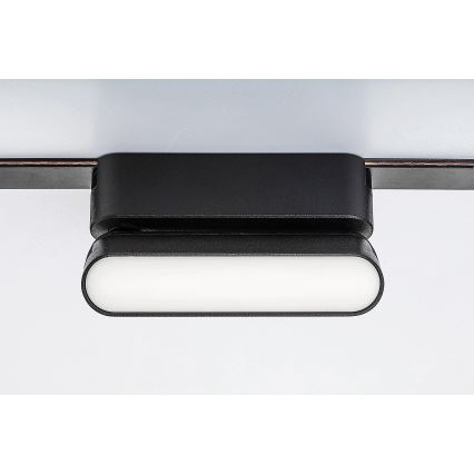 Rabalux - LED Stropné svietidlo do 1-fázového lištového systému LED/6W/230V 4000K 11,5 cm čierna