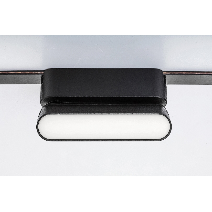 Rabalux - LED Stropné svietidlo do 1-fázového lištového systému LED/6W/230V 4000K 11,5 cm čierna