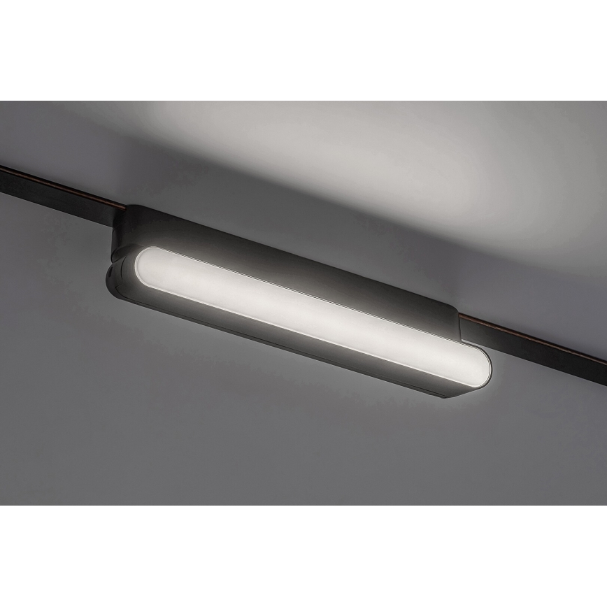 Rabalux - LED Stropné svietidlo do 1-fázového lištového systému LED/12W/230V 4000K 22 cm čierna