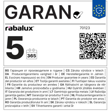 Rabalux - LED Stmievateľné stropné svietidlo do 1-fázového lištového systému LED/12W/24V 2700-5500K Wi-Fi Tuya 22 cm čierna