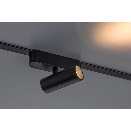 Rabalux - LED Stmievateľné bodové svietidlo do 1-fázového lištového systému LED/5W/24V 2700-5500K Wi-Fi Tuya čierna