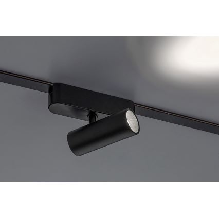 Rabalux - LED Stmievateľné bodové svietidlo do 1-fázového lištového systému LED/5W/24V 2700-5500K Wi-Fi Tuya čierna