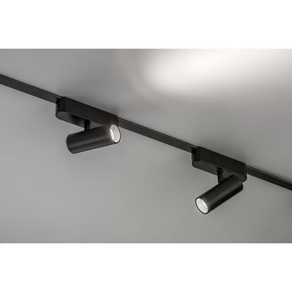 Rabalux - LED Stmievateľné bodové svietidlo do 1-fázového lištového systému LED/5W/24V 2700-5500K Wi-Fi Tuya čierna