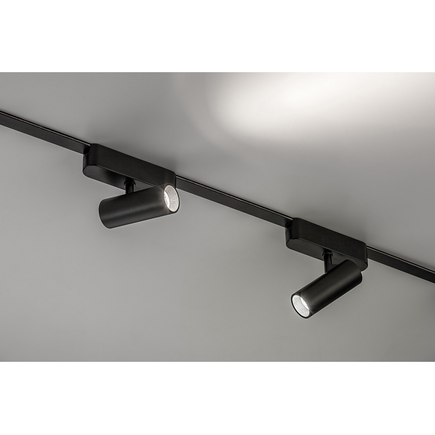 Rabalux - LED Stmievateľné bodové svietidlo do 1-fázového lištového systému LED/5W/24V 2700-5500K Wi-Fi Tuya čierna