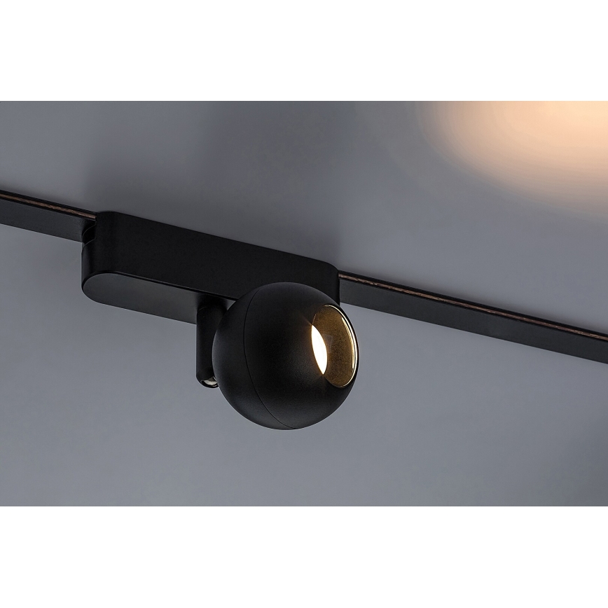 Rabalux - LED Stmievateľné bodové svietidlo do 1-fázového lištového systému LED/5W/24V 2700-5500K Wi-Fi Tuya čierna