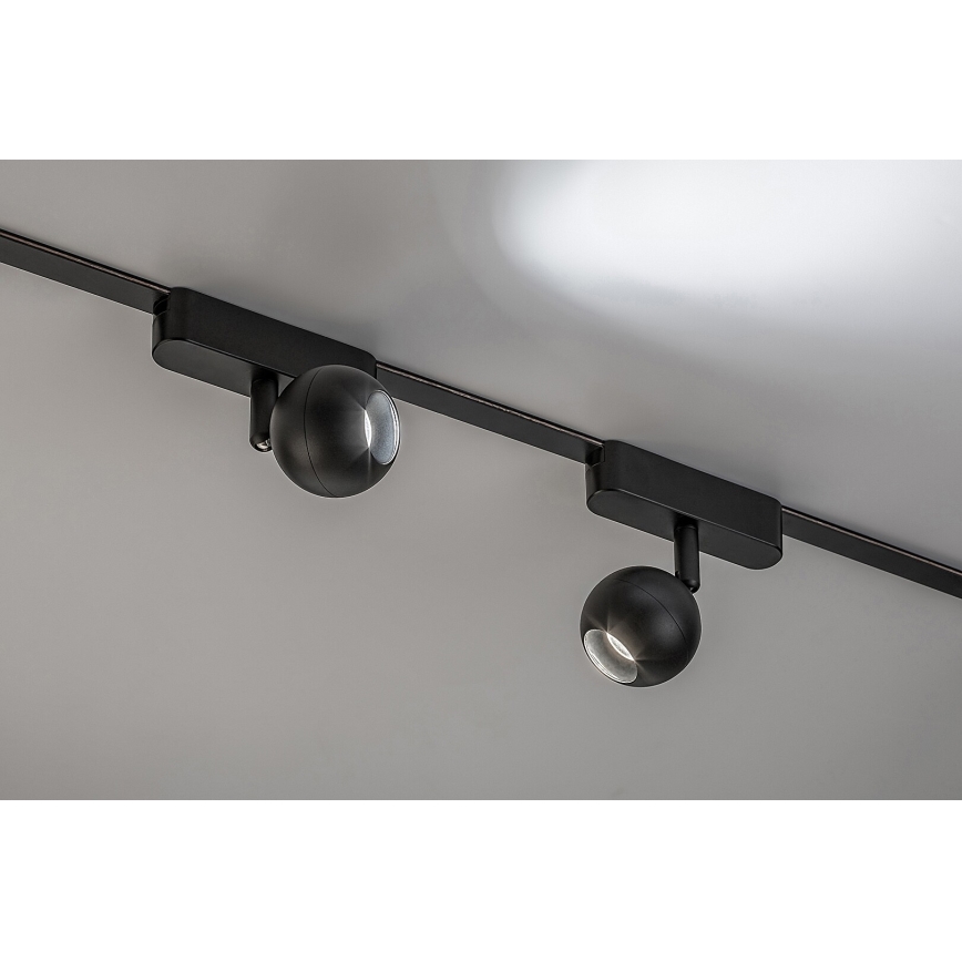 Rabalux - LED Stmievateľné bodové svietidlo do 1-fázového lištového systému LED/5W/24V 2700-5500K Wi-Fi Tuya čierna