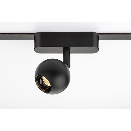 Rabalux - LED Stmievateľné bodové svietidlo do 1-fázového lištového systému LED/5W/24V 2700-5500K Wi-Fi Tuya čierna
