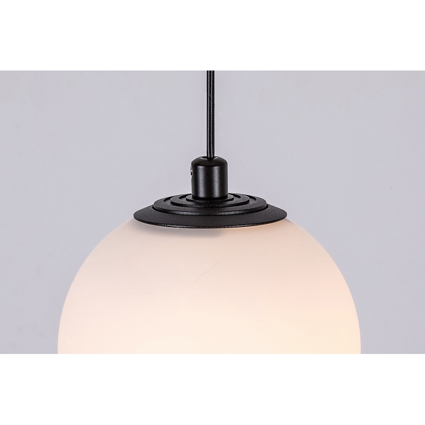 Rabalux - LED Stmievateľný luster na lanku do 1-fázového lištového systému LED/5W/24V 2700-5500K Wi-Fi Tuya čierna