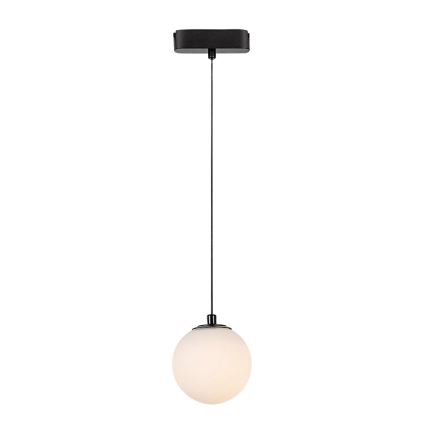 Rabalux - LED Stmievateľný luster na lanku do 1-fázového lištového systému LED/5W/24V 2700-5500K Wi-Fi Tuya čierna