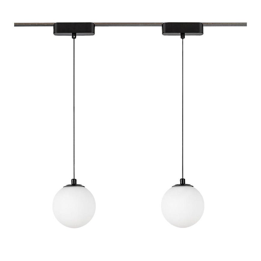 Rabalux - LED Stmievateľný luster na lanku do 1-fázového lištového systému LED/5W/24V 2700-5500K Wi-Fi Tuya čierna