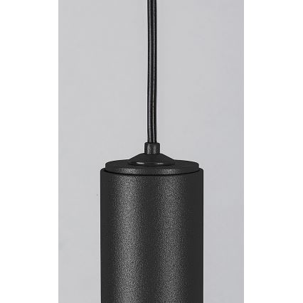 Rabalux - LED Stmievateľný luster na lanku do 1-fázového lištového systému LED/5W/24V 2700-5500K Wi-Fi Tuya čierna
