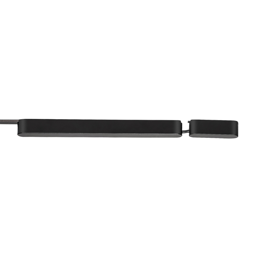 Rabalux - Napájací zdroj pre svietidlá v lištovom systéme 80W/24V 10,2 + 33 cm čierna